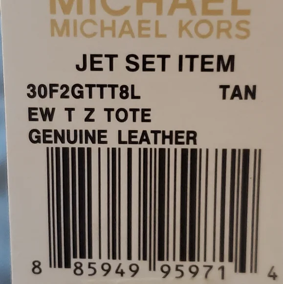 Michael Kors Jet Set East West Saffiano Leather Tote - Picture 16 of 16